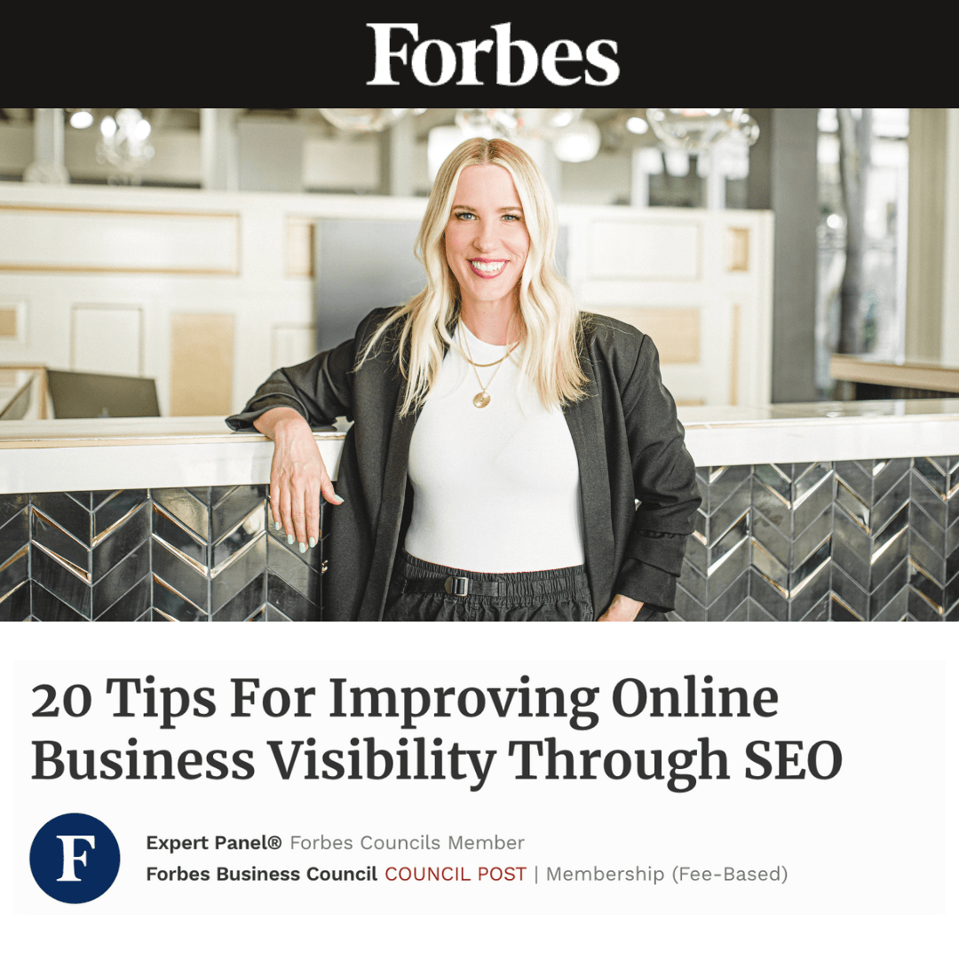 20 Tips For Improving Online Business Visibility Through SEO